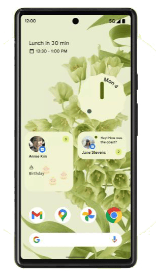 Android 12 Friend Widget